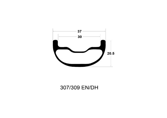 Kit llantas Black Label 309 ENDURO PRO