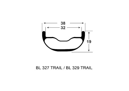 Kit llantas  Black Label 329 TRAIL EXPERT MS/XD